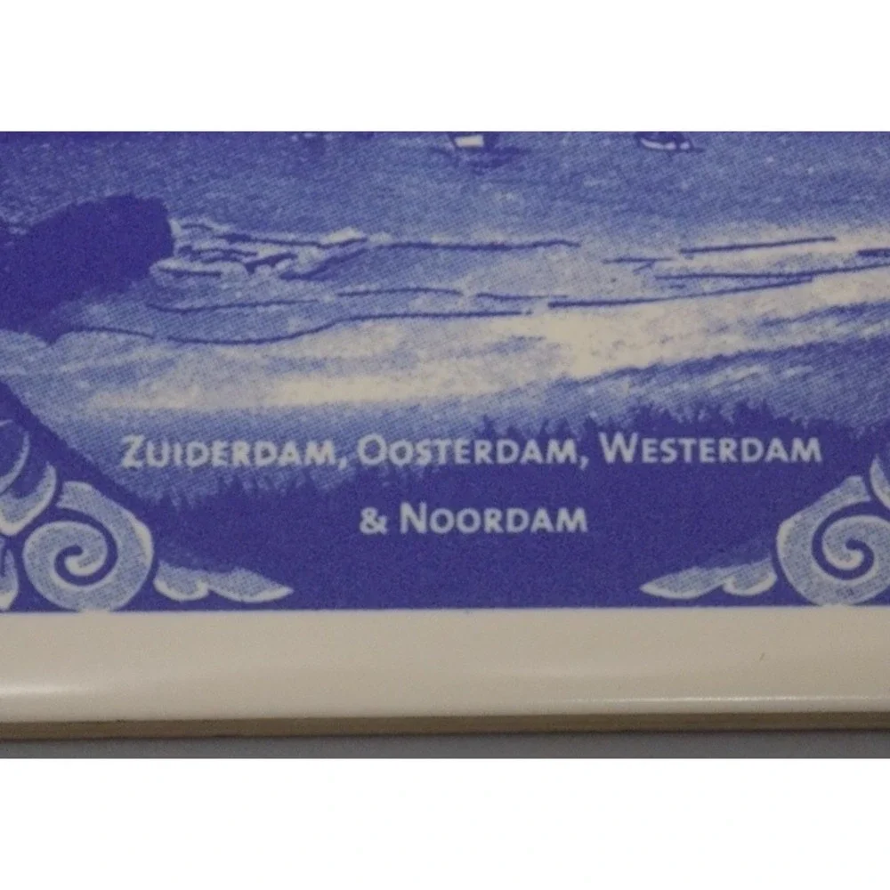 Holland America Line Tile Vintage Zuiderdam Oosterdam Westerdam Noordam